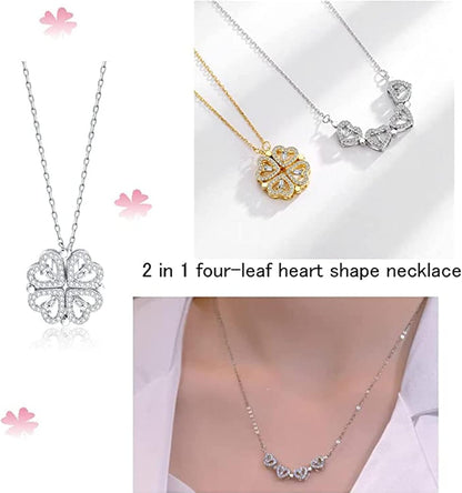 Collar Trébol de Corazones