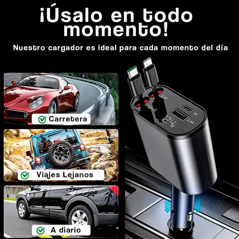 CARGADOR 4 EN 1