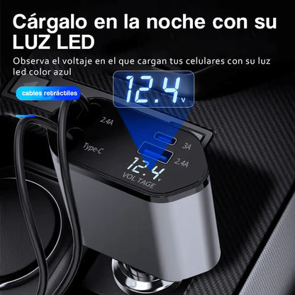 CARGADOR 4 EN 1